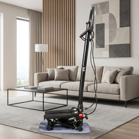 Steppeur multifonctionnel, appareil d'aérobic, mini-steppeur portable pour la maison, mini-steppeur avec barre de maintien