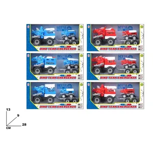 Camión de Inercia Dino Team Emergenza 28x13x9 cm, Set de Vehículos de Juguete - Product Image 2