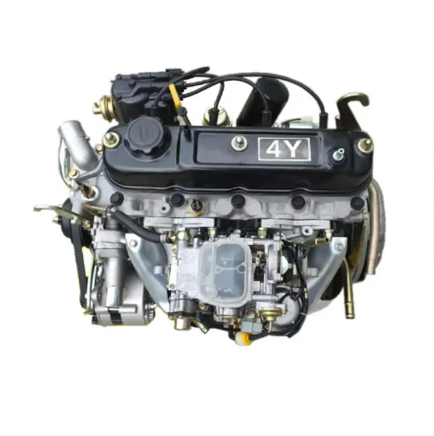 Moteur complet à essence 4 cylindres 4Y EFI neuf/usagé pour chariot élévateur Toyota Hiace Hilux