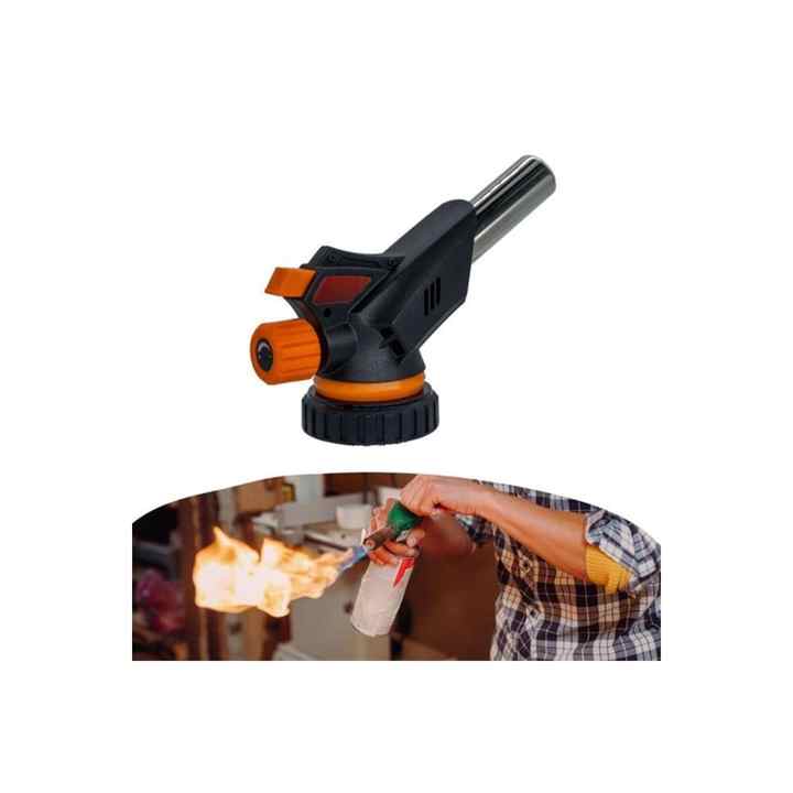 1300 Degree 509C Lighter Fluid Compatible Torch Head for Camping and Mereng Making (4324)