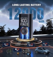 Compresseur d'air numérique portable 150 psi pour voiture avec manomètre ABS et gonfleur de pneus