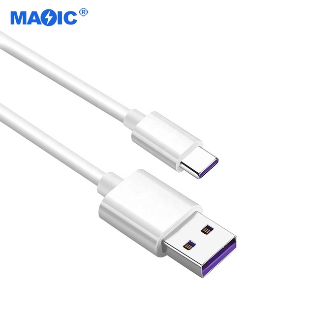 Cables Commonly Used Accessories USB C 5A Fast Charging Cable USB C to USB 2.0 Data Cable for Mobile Phone