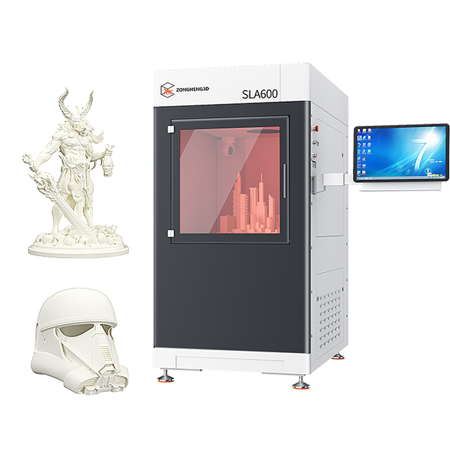 OEM 3D Printer Industrial SLA600 Professional High Precision Resin with Free Resin Prototyping Provided SLA Automatic