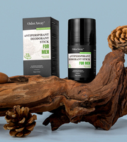 Déodorant anti-transpirant en stick OEM ODM pour hommes, protection longue durée 72h contre la transpiration et les odeurs, déodorant masculin sans traces blanches ni taches