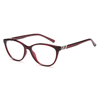 Charme design classique lunettes optiques montures de machine en acétate