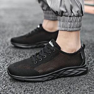 Chaussures de <span class=keywords><strong>sport</strong></span> décontractées pour hommes, grande taille, transfrontalières, d'été, en maille ajourée respirante, légères, avec semelle extérieure en EVA - Product Image 1