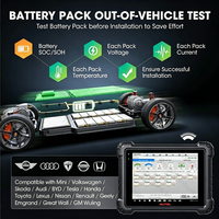 Autel MS909EV 2026 Scanner haute tension pour véhicules électriques, outil de programmation hors véhicule pour batteries et ECU, performance ultra EV optimisée