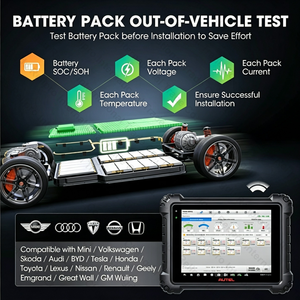 Escáner de Alto Voltaje para Vehículos Eléctricos Autel MS909EV 2026, Herramienta de Programación de ECU y Batería Fuera del Vehículo, Rendimiento Ultra EV - Product Image 3