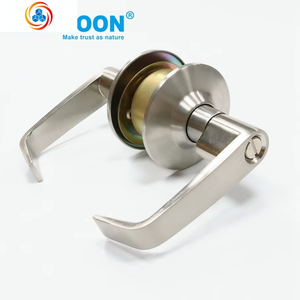 Manija de Puerta de Aluminio Anodizado con Aleación de Zinc MONSOON, Cerradura de Privacidad, Diseño Moderno, Fácil Instalación, 2 Años de Garantía para Interiores - Product Image 1