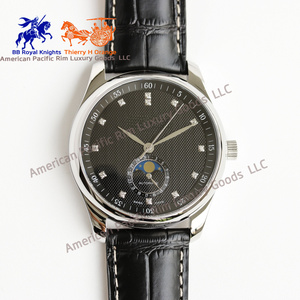 Montre-bracelet Longines de luxe pour homme, style décontracté et professionnel, en acier inoxydable, avec logo personnalisé, produit authentique Longinesing - Product Image 5