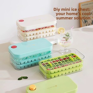 Molde para Cubitos de Hielo Flexible, de Grado Alimenticio, Gran Capacidad, Congelación Rápida, Fácil de Desmoldar, Diseño Atractivo - Product Image 4