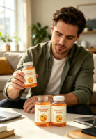 Complément alimentaire pour enfants en forme de jeu, enrichi en vitamine C, stimulant immunitaire, saveur naturelle de fruits, produit de beauté JianBao, 80 capsules/flacon