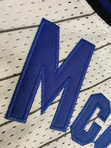 A Magic No. 1 McGrady basket Jersey bernapas Mesh cepat kering Jersey panas dalam perdagangan luar negeri ukuran besar dicetak Teknik - Product Image 4