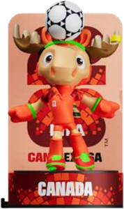 Mascotte de la Coupe du Monde <span class=keywords><strong>FIFA</strong></span> originale, boîte mystère, mascotte de la Coupe du Monde <span class=keywords><strong>FIFA</strong></span> 2026, mascotte de la Coupe du Monde <span class=keywords><strong>FIFA</strong></span>, boîte mystère Canada/Clutch-US/Zayu-Mexique - Product Image 4