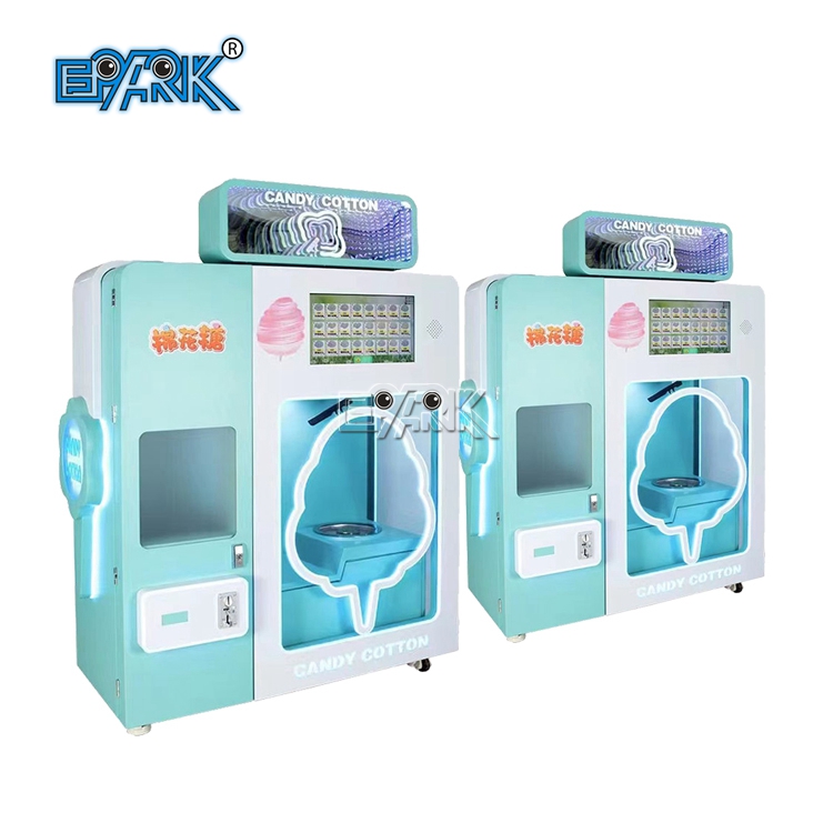 EPARK новый популярный коммерческий автоматический торговый автомат Marshmallow, машина для производства хлопковой конфеты