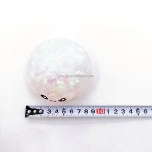 Nuevas y populares Squishies de Dumpling con purpurina, Baozi (panecillos al vapor), Caja Sorpresa, Bolas Antiestrés, Juguete Sensorial Fidget con forma de comida, Bola de apretar antiestrés - Product Image 6
