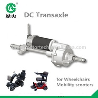 Moteur à courant continu 1200w 24v avec transmission pour fauteuils roulants électriques, scooter, brouette