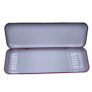 Boîte de rangement en métal rectangulaire personnalisée en fer blanc, motif Spider-Man, pour papeterie, emballage recyclable, vente en gros - Product Image 4