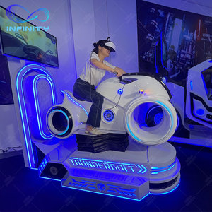 เครื่องเล่นเกมเสมือนจริงจำลองการแข่งรถสวนสนุก VR สำหรับ9D - Product Image 3