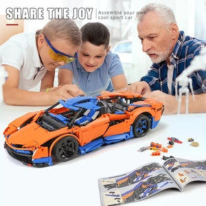 MOULD KING 13098 Technical Speedtail Super Racer Sports Car <strong>Bricks</strong> APP Remote Control Motorized Model Building <strong>Blocks</strong> for Boys - Product Image 6
