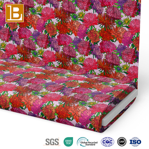 Tissu popeline 100% coton personnalisé, imprimé de grandes fleurs roses, design tendance, taille personnalisée, nouvelle collection BILU 2026, vendu <span class=keywords><strong>au</strong></span> mètre. - Product Image 4