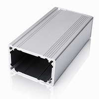 Boîtier d'extrusion en aluminium anodisé pour projets électroniques, alimentations, amplificateurs 25*40mm