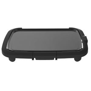 <b>Electric</b> Grill Pan ZY-301 Smokeless Non-Stick Flat <b>Griddle</b> 801W-1200W For BBQ Steak Skewers - Product Image 4