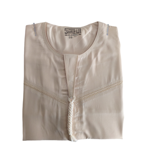 Abito da uomo modesto Omani di alta qualità abito Superfine in poliestere arabico Dubai <span class=keywords><strong>abbigliamento</strong></span> islamico alla moda da uomo - Product Image 2