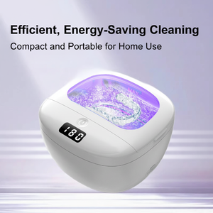 <span class=keywords><strong>2026</strong></span> Neue Produkte Ultraschall-Zahnprothesenreiniger Mini Tragbare Ultraschall-Zahnspangen-Waschmaschine für Zahnspangen-Reinigung 140ml - Product Image 1