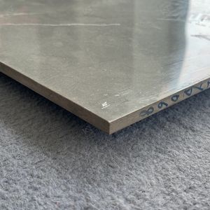 กระเบื้องปูพื้นลายหินอ่อนสีเทาขนาดใหญ่ 60x120 600 x 1200 มม. กระเบื้องพอร์ซเลนแบบมันเงาสำหรับห้องนั่งเล่นราคาประหยัด - Product Image 2