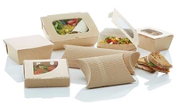 Boîtes alimentaires à emporter 20 pièces, emballage de frites et de poulet frit, noix, en papier carton