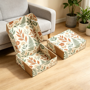 Doppelwandige Wellpappkartons mit individuellem Logo, hohe Tragfähigkeit, für Großmengen-Bekleidungsgroßhandelslieferungen - Product Image 3