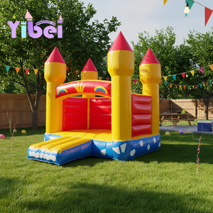 Venta Directa de Fábrica, Mini <span class=keywords><strong>Castillo</strong></span> Inflable de 3m*3m o 4m*4m, Castillos Inflables Personalizables para Parques Infantiles - Product Image 1