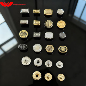 Wangxin New Customized Four-Piece Clasp Design Pattern <strong>Button</strong> for High-Quality Muslim Clothing Shirt with Metal Snap Fastener - Product Image 4