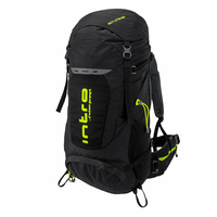Sac à dos de trekking extensible 65L+5 pour randonnée multi-jours et alpinisme avec système de torse réglable et panneau dorsal ventilé
