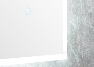 Desnebulizador de hotel montado en la pared, interruptor de pantalla táctil, luz de baño personalizada, <span class=keywords><strong>espejo</strong></span> de baño inteligente led - Product Image 3