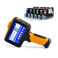 Impresora de Inyección de Tinta Portátil Multifuncional con Pantalla Táctil Inteligente, Impresora Mini Multifuncional para Imprimir Números, Fechas de Caducidad y Etiquetas