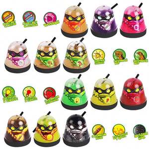 Nouveau Kit de Slime Ninja Demi-Bouteille Populaire en Promotion – Kit de Modelage DIY de Slime Amusant en Argile et Pâte à Modeler, Slime Cristallin - Product Image 2