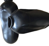 Vessie pneumatique en caoutchouc NXQ-0.4/31.5-L 0,4 litre – Réservoir accumulateur haute pression, petites vessies gonflables, vessie d'accumulateur