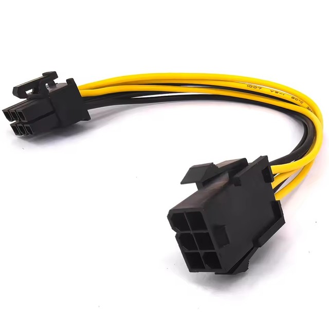 PCI-E 6Pin Extension Power Supply Cable 6 Pin Male to Female PSU GPU Cable For PCI Express Graphics Video Card