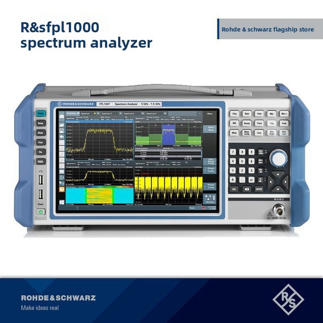 R & S Rohde Schwarz FPL1000 Spectrum Analyzer 5kHz-75GHz Frequency Portable Spectrometer GetJet Airlines Non-Customizable