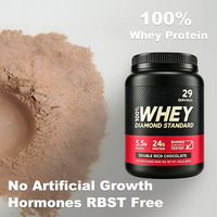 Poudre de protéines de lactosérum 100% Gold Standard OEM Nutrition, vente en gros, compléments nutritionnels pour la remise en forme et le sport