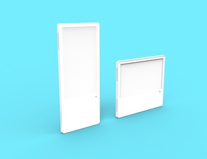 Fvasee 21.5 inch trong nhà LCD video thang máy quảng cáo Màn hình hiển thị kim loại xây dựng - Product Image 5