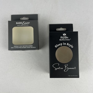 กล่องบรรจุภัณฑ์แบบพับได้กล่องกระดาษสำหรับแขวนทำจาก PVC ใสสำหรับแขวนถุงเท้าผม - Product Image 2