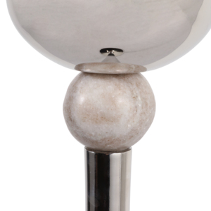 Portacandele contemporaneo in vetro per candele a pilastro, centrotavola - Product Image 5