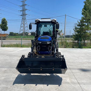 Tracteur agricole 75 CV 4 roues motrices avec chargeur frontal |   Tracteur agricole diesel Euro 5 |   Tracteur prêt à l'emploi pour l'agriculture et la construction - Product Image 2