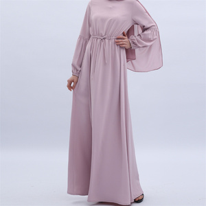 Cross Border Islamic Burqa Designs Imagen Mujeres Musulmanas Señoras Abaya Mujeres Outwear Classic Ong Abaya Simple Abaya - Product Image 4