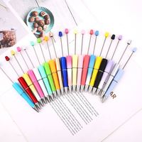 Stylos à bille multicolores électroplaqués pour DIY créatif, avec dégradé de couleurs macaron, utilisation universelle
