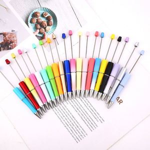 Stylos à bille multicolores électroplaqués pour DIY créatif, avec dégradé de couleurs macaron, utilisation universelle - Product Image 2