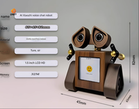 Jouets de compagnie de bureau, adorables robots animaux avec émotions variées, animations amusantes et mini-jeux, cadeaux d'anniversaire pour filles et garçons
